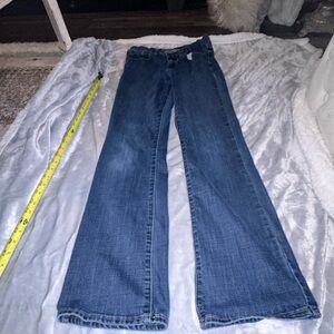 Vintage Levi’s 💋Dark Wash Stretch Classic Boot Cut Jeans 4M measures 29x30 66
